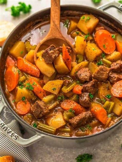 Classic Homemade Beef Stew Life Made Sweeter