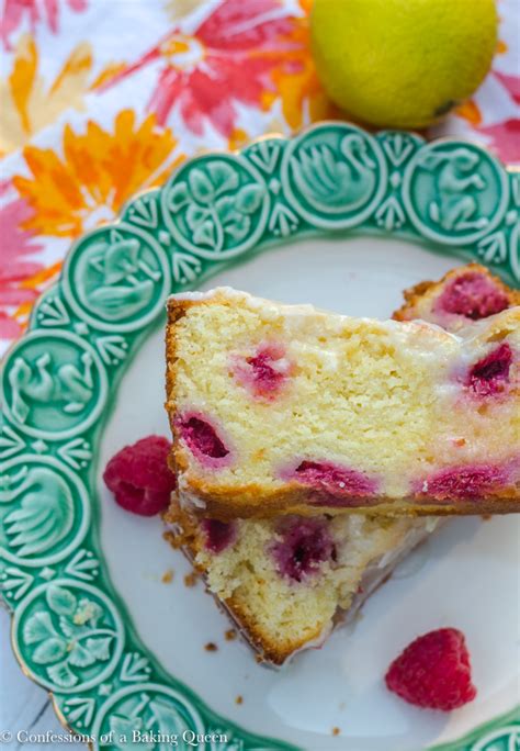 Raspberry Lemon Loaf Cake Confessions Of A Baking Queen