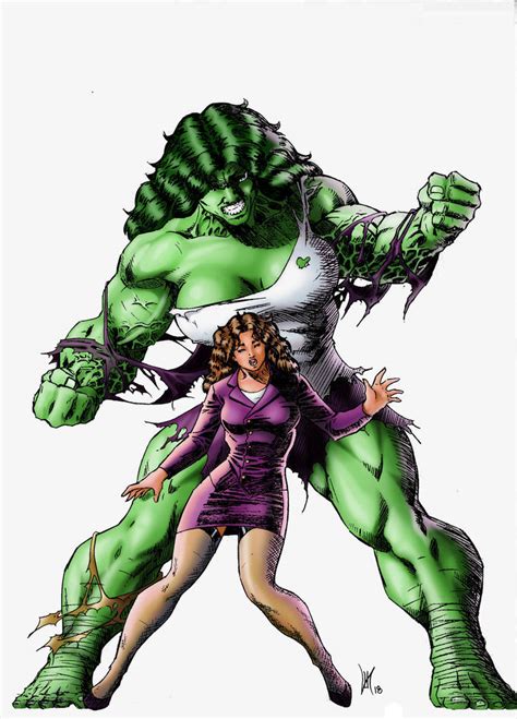 She Hulk Colored By Lun K On Deviantart