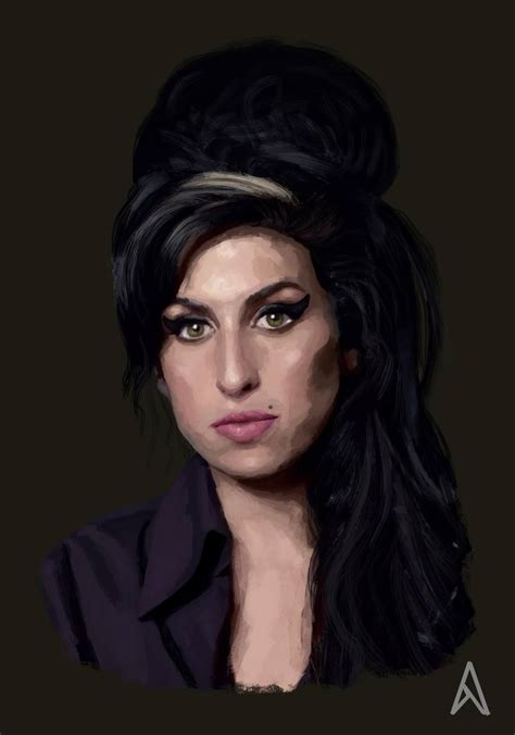 Amy Winehouse Portrait Painting By Simone Girgenti Saatchi Art