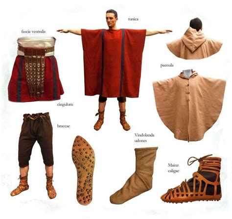 Roman Outfit 1st Century Ad Clothing Antiquity And Prehistory