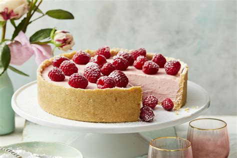 No Bake Raspberry Marshmallow Cheesecake Recipe New Idea Magazine