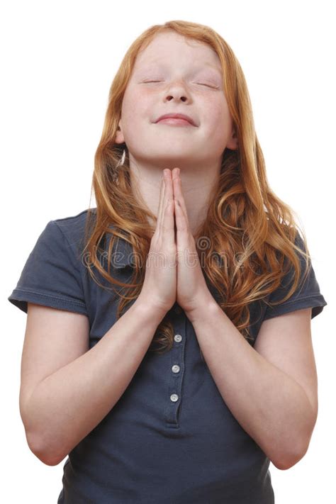 Girl Praying Stock Image Image Of Praying People Praise 3914913