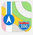 Ios - Apple Maps Icon Clipart (#1951316) - PinClipart