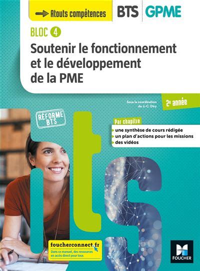 BLOC 4 Soutenir le fonctionnement et le dév de la PME BTS GPME 2e