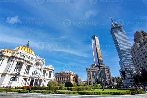Landmark Tower Torre Latinoamericana And Palace Of Fine Arts Palacio De