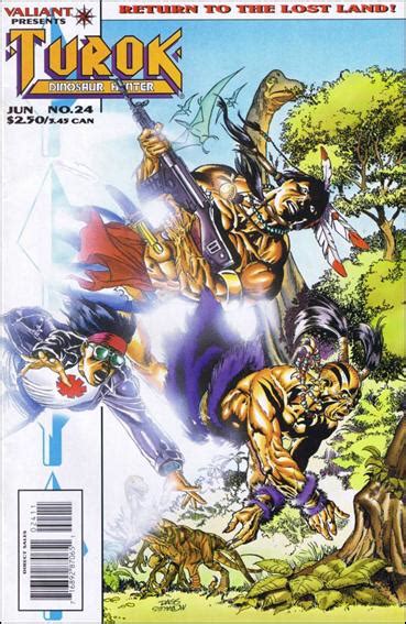 Turok Dinosaur Hunter 24 A Jun 1995 Comic Book By Valiant