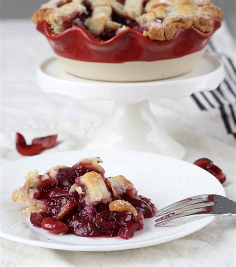 Cherry Pie In An Almond Crust Chef Lindsey Farr