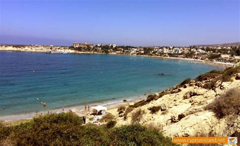 Coral Bay Beach In Paphos Peyia Cyprus