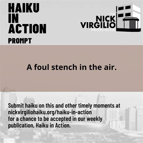 Haiku In Action Prompt — Nick Virgilio Haiku Association