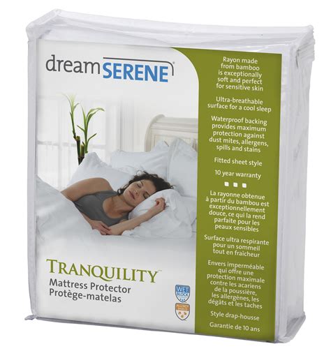 I have a couple of these we use for the kids for camping, and its a great price and we have found them easy to use. dreamSERENE Tranquility Twin Mattress Protector | Walmart ...