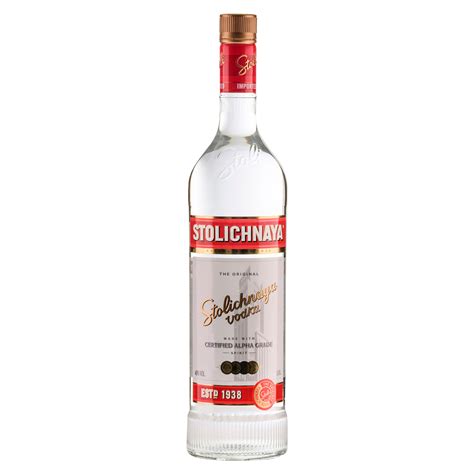 Comprar Vodka Stolichnaya 1000ml Walmart El Salvador