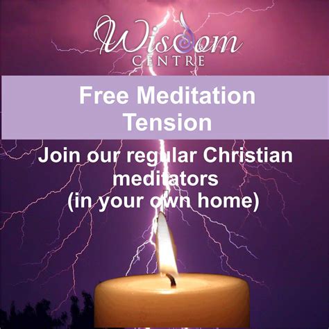 Also good if shy / introvert. Free Meditation: Tension, a meditation in the Centering ...