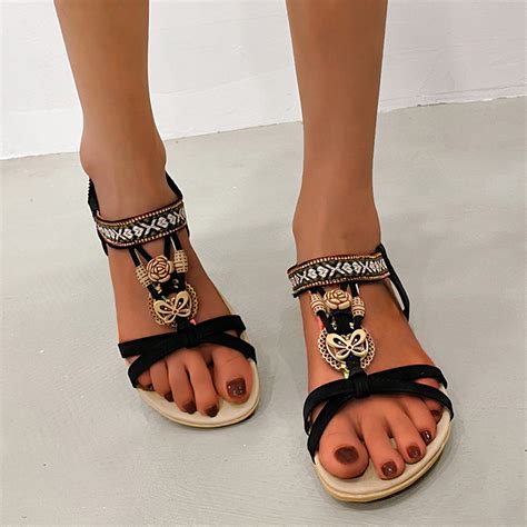 Akiihool Sandals Women Dressy Summer Sandals For Women Dressy Summer Thong Sandals For Women T