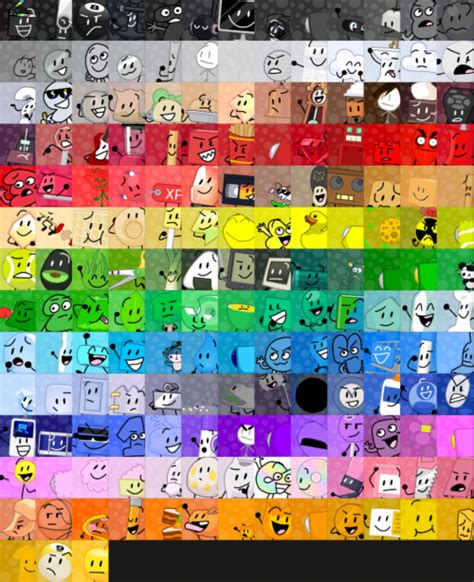 Create A BFB Fan Made Icons By Pen Cap Updated Again Tier List TierMaker