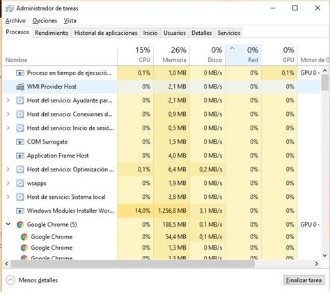 Windows 10 ~ El Administrador De Tareas No Me Muestra Los Procesos Que