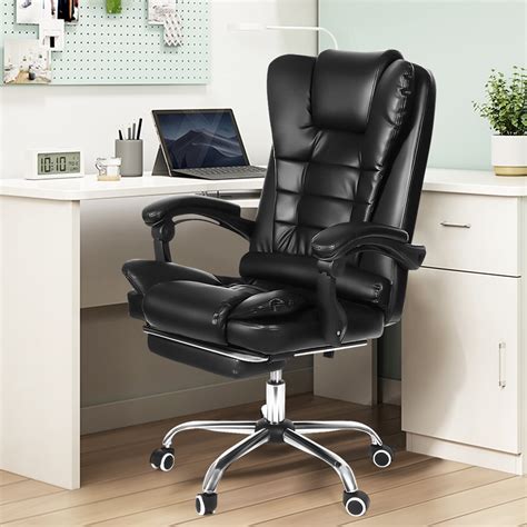 Buy Ergonomic Office Chair Faux Leather High Back Executive Office
