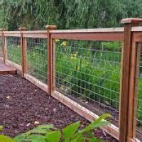 In this video, i show you guys how i'm constructing my wooden fence using 2 3/8 diameter galvanized fence posts and metal post to wood brackets (see link bel. 17 Awesome Hog Wire Fence Design Ideas For Your Backyard ...