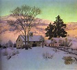 Afterglow by Maxfield Parrish - Art Renewal Center