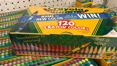 Crayola Retires Crayon For First Time Ever Dandelion Is Out Abc7 Los