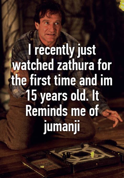 I Recently Just Watched Zathura For The First Time And Im 15 Years Old