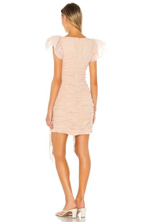 Womens Cut Out Lpa Clementine Dress Nude