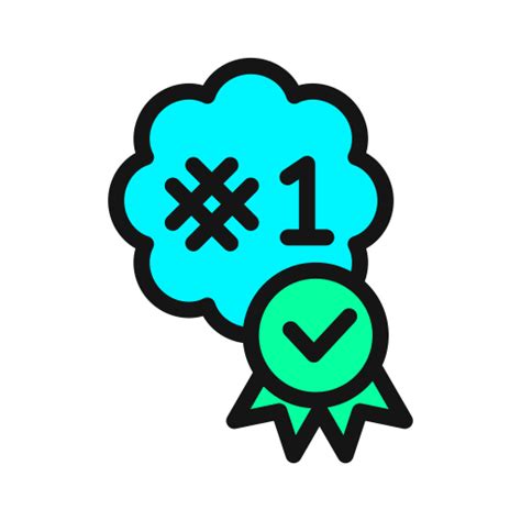 Verified Badge Emoji Generic Outline Color Icon