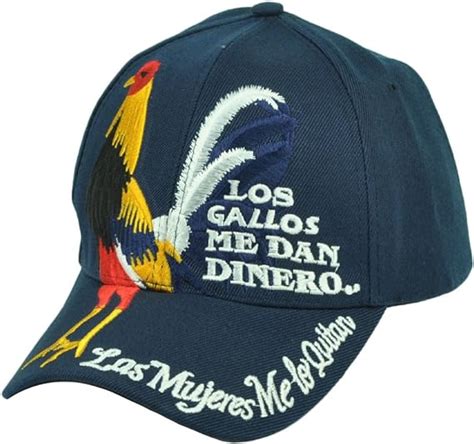 Los Gallos Me Dan Dinero Las Mujeres Me Los Quitan Gallo Sombrero Cap