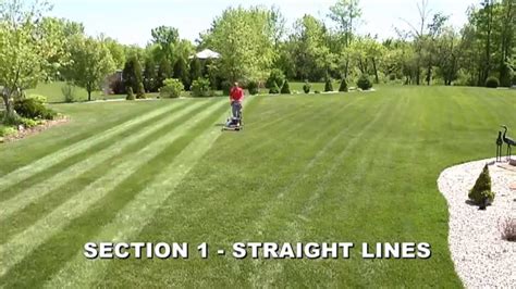 How To Stripe Your Lawn 30 Lawn Striping System Youtube