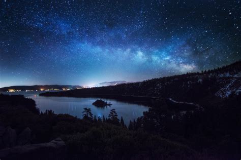 Neil Simmons Photography Yosemite And Lake Tahoe Milky Way Lake Tahoe