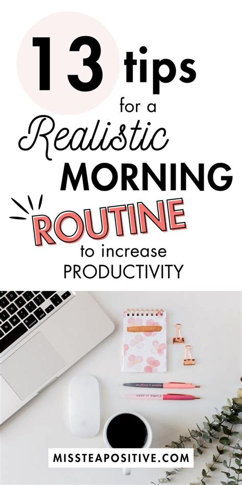 How To Have A Productive Morning Routine With Simple Tips Miss Tea