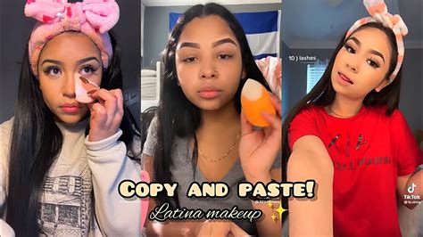 Copy And Paste Latina Makeup Pt2 Makeup Latina Grwm Maquillaje Copyandpaste Youtube