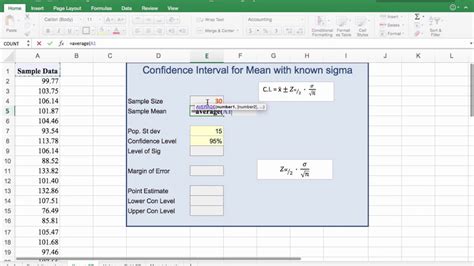 Confidence Interval Excel Graph Short It Recipes Excel Confidence Interval To Display The