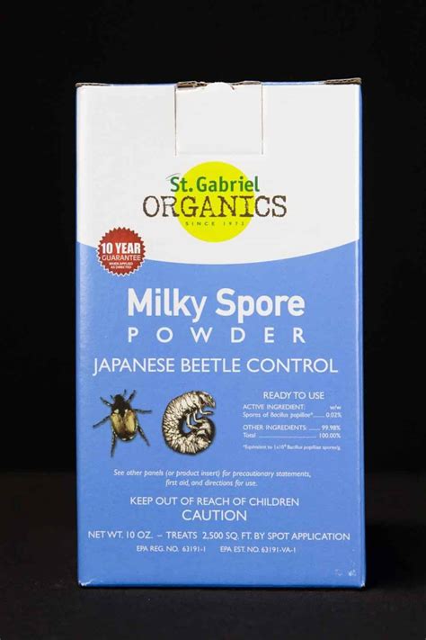 Milky Spore Powder Japanese Beetle Control Organic Growers Supply