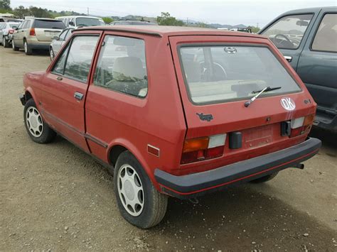 1988 Yugo Gvs For Sale Ca San Jose Tue May 01 2018 Used