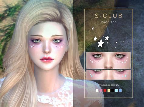 The Sims Resource S Club Ll Ts4 Face Acc 202002hat