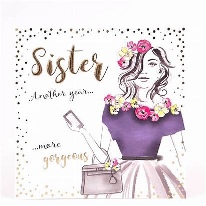 Sister Birthday Gorgeous Cards Boutique