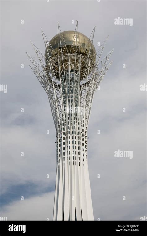 Bayterek Tower Is A Monument And Observation Tower In Astana The