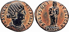 Fausta, 307-326 AD. extremely rare and superb . | Roman Imperial Coins