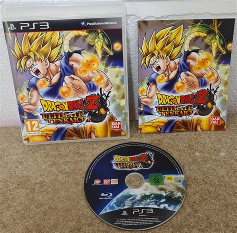 Dragon Ball Z Ultimate Tenkaichi Sony Playstation 3 Ps3 Game Retro