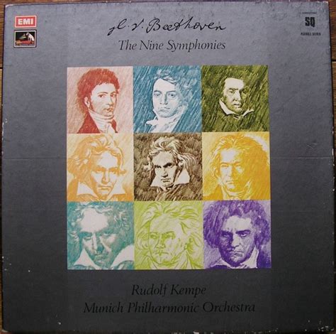 beethoven the nine symphonies de ludwig van beethoven 33t x 8 chez mion records berlin ref