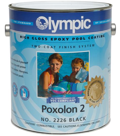 Poxolon 2 Epoxy Two Coat Olympic Pool Paint