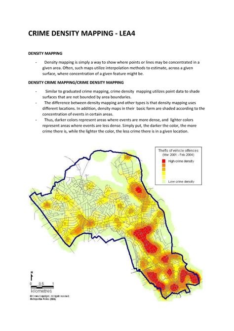 Crime Density Mapping For My Fellow 3rd Year Students Crime Density