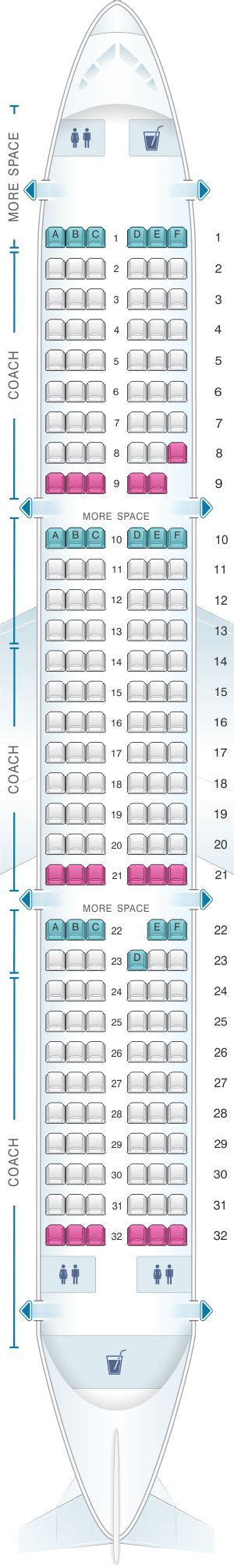 Seat Chart Airbus A321