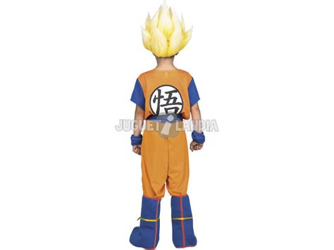Disfraz Niños M Dragon Ball Super Yo Quiero Ser Goku Super Saiyan