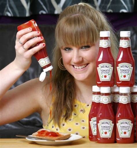 Woman Is Just A Little Obsessed With Ketchup