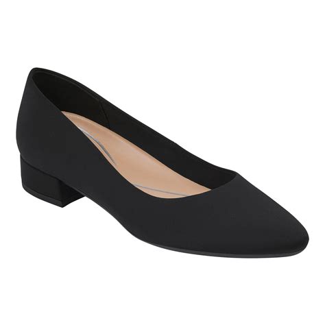 Easy Spirit Caldise Low Heel Dress Shoes In Black Lyst