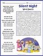 Silent Night Lyrics - Christmas Word Search FUN by Puzzles to Print
