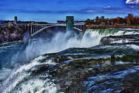 Niagara Falls American Falls From Luna Island Get Professionally
