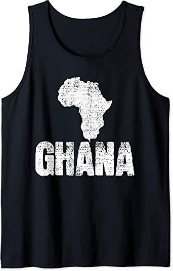Ghana Country Map Ghanaian Pride Tank Top Clothing